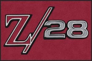 Custom Chevrolet Camaro Z28 Logo Rug