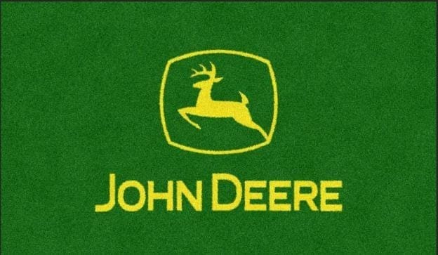 Buy a John Deere Logo Rug | Rug Rats | Free Shipping