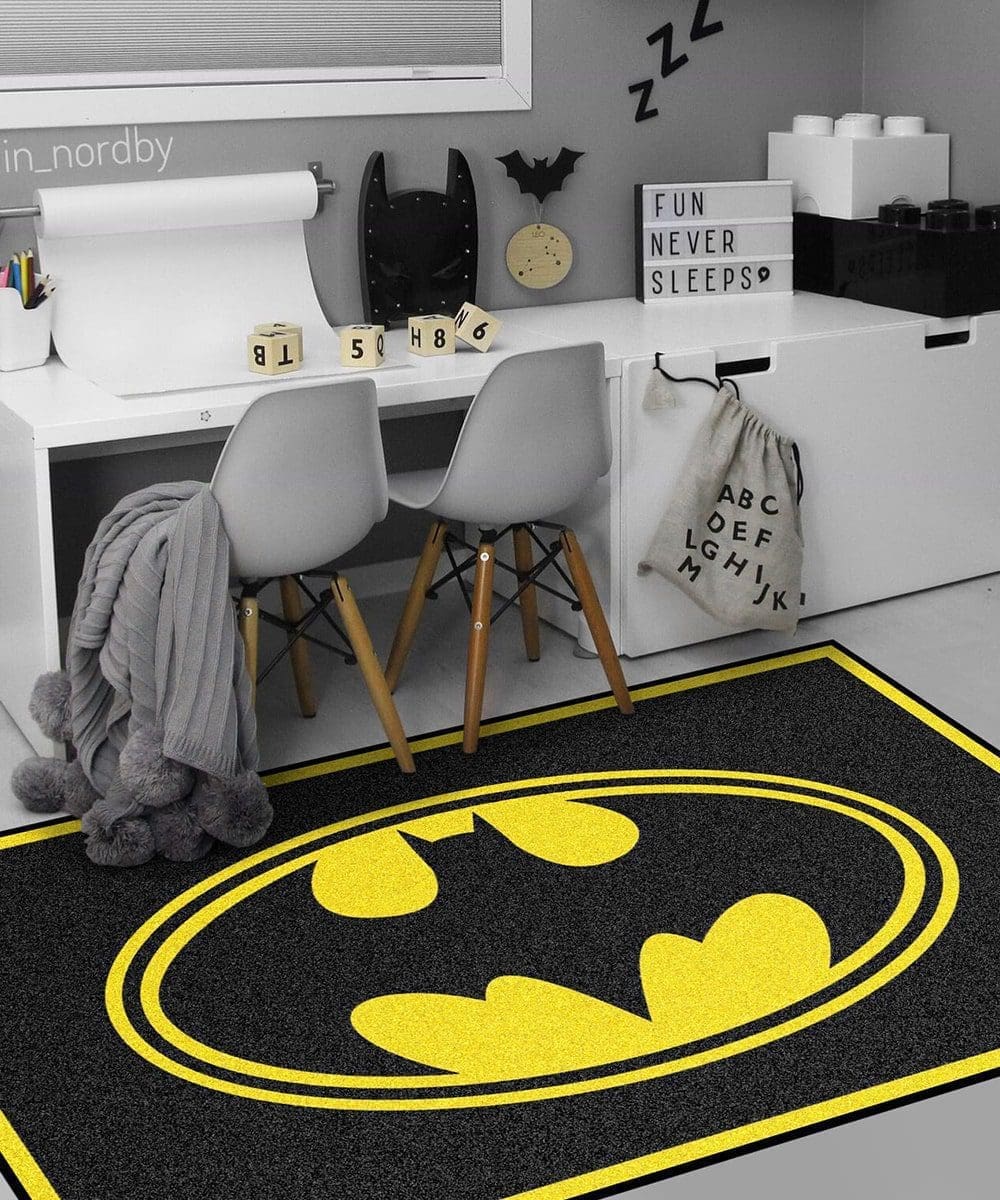 Batman Printed Floor Mats Rugs Pattern Comics Carpets Welcome Doormat Superhero 