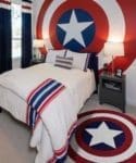 Captain American Rug