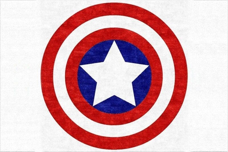 Captain America Super Hero Rug