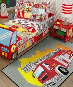 Firetruck Area Rug