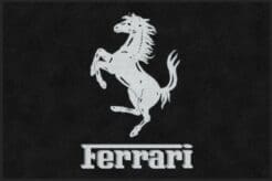 Ferrari Black Rug