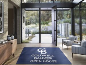 Coldwell Banker Open House Logo Rug