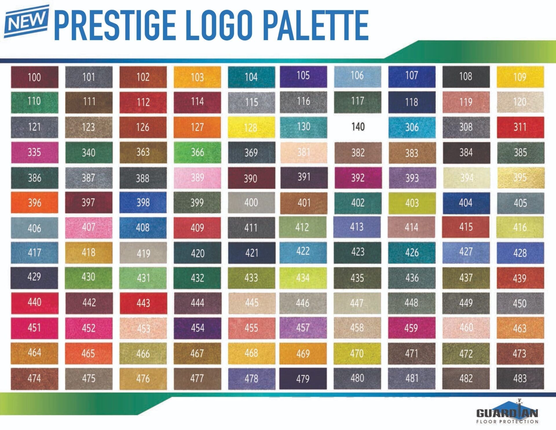 Prestige Logo Mat Palette