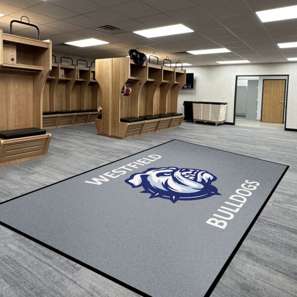 Westfield Locker Room Logo Rug