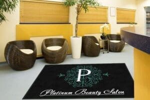 Beauty Club Custom Logo Rug
