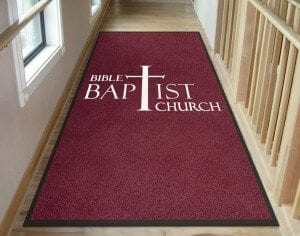 Bible Baptist Church Custom Logo Mat