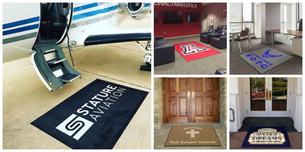 Business Logo Rugs Corporate, Personalized Rugs For Business