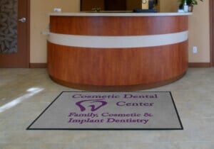 Dental Office Center Logo Rug
