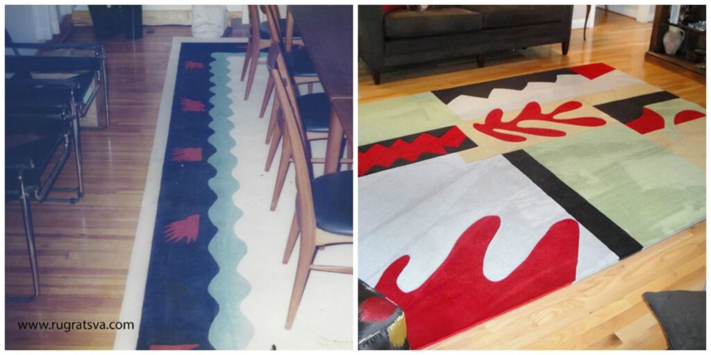 Custom Valmier and Matisse Inspired Rugs