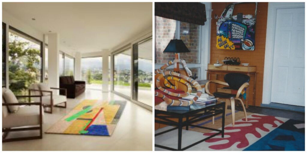 Custom Valmier and Matisse Inspired Rugs