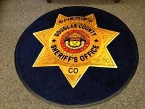 Douglas County Sheriff Logo Rug