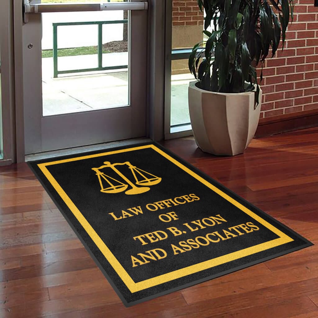 Law Office Custom Welcome Mat
