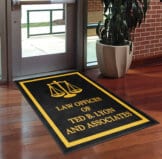 Law Office Custom Welcome Mat