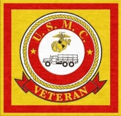 United States Marine Corps Veteran Rug