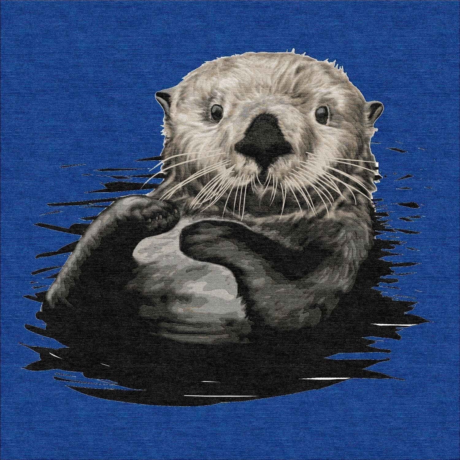 Sea Otter Rug