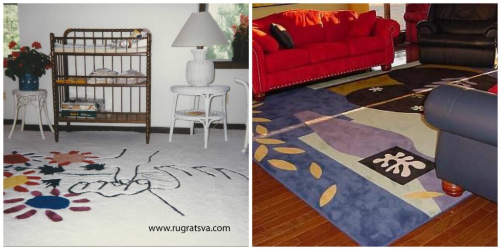 Picasso and Matisse Inspired Custom Rugs