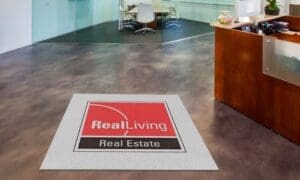 Real Living Real Estate Logo Rug