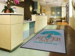 River Oaks Custom Veterinarian Floor Mat