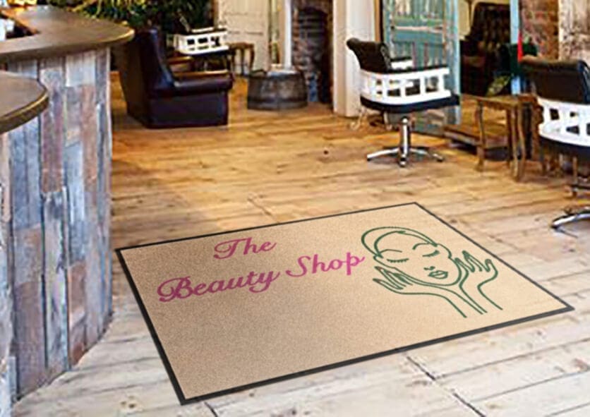 The Beauty Shop Custom Welcome Mat