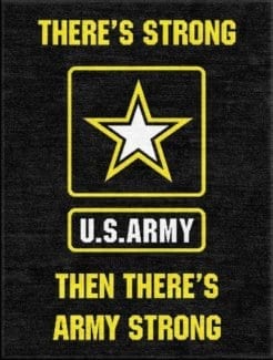 US Army Strong Rug