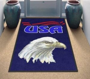 USA Patriotic Eagle Custom Rug