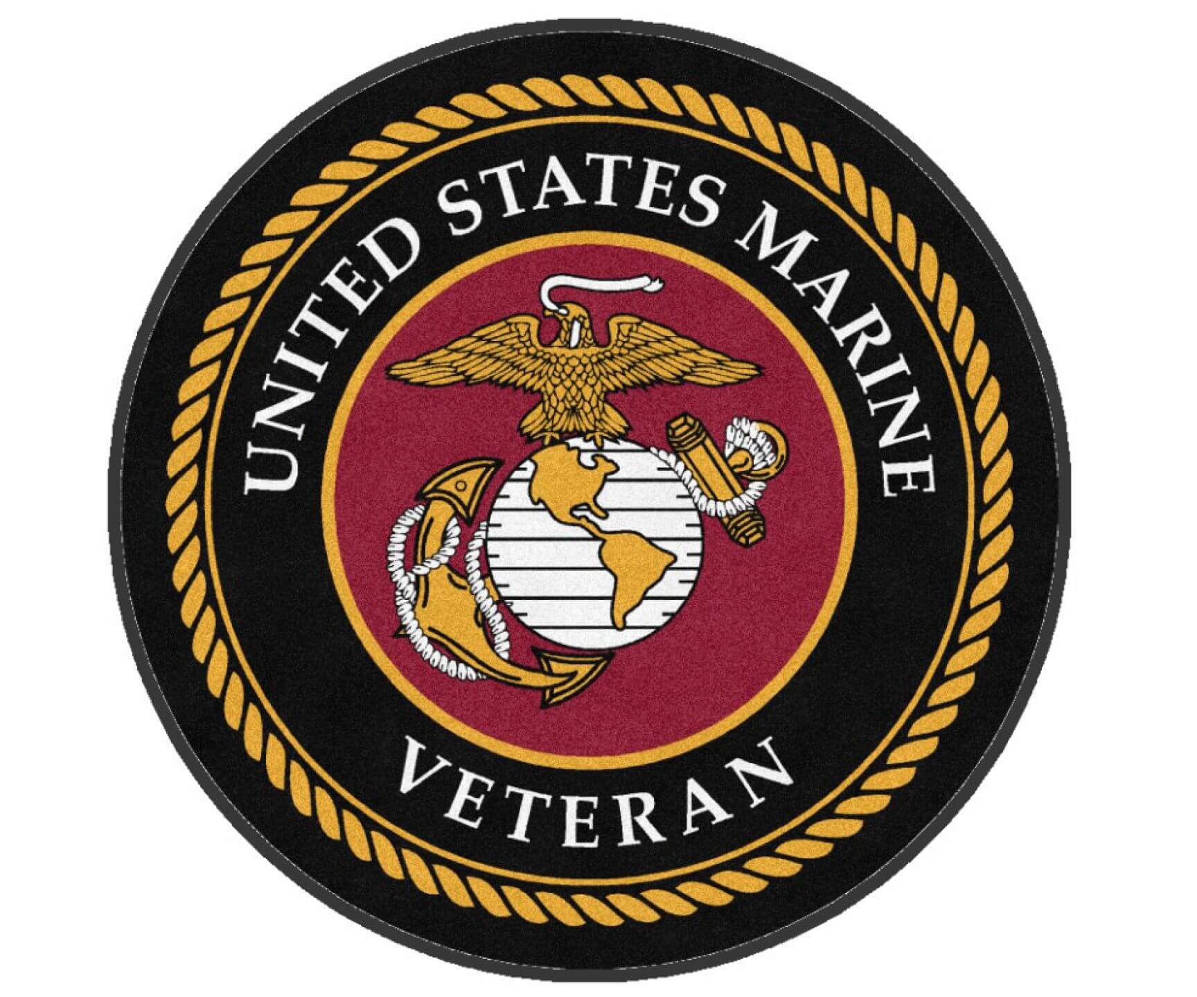 Download U.S. Marine Corps Retired Logo Rug | Rug Rats