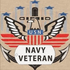 United States Navy Veteran Rug