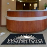 Custom Insurance Office Floor Mat