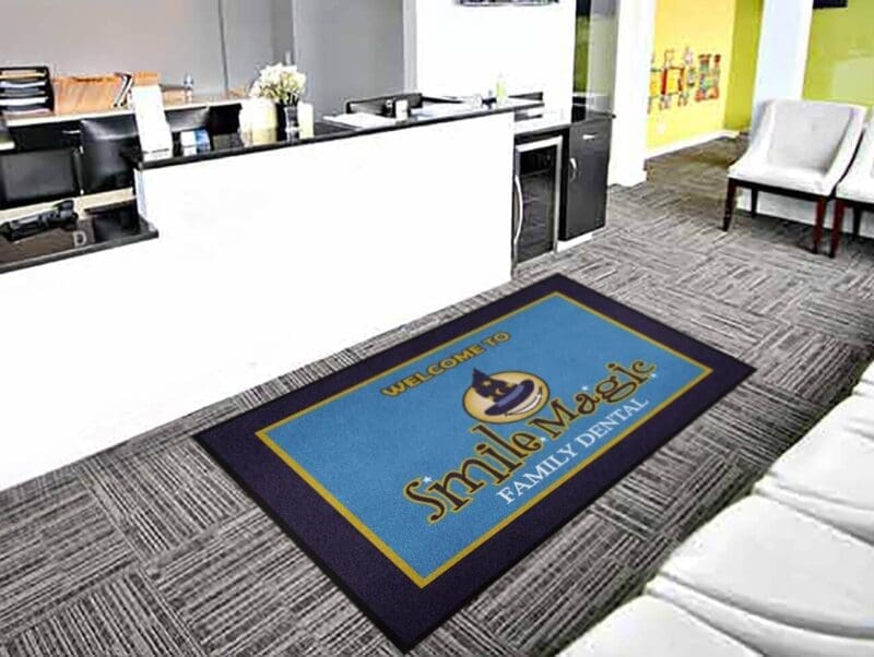 Why Your Dental Office Needs Logo Entry Rugs | Rug Rats