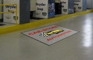 Car Store Custom Store Mat