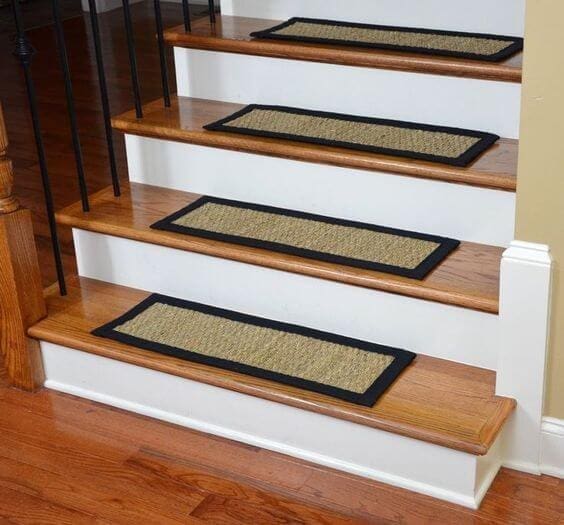 Postage Stamp Stair Treads